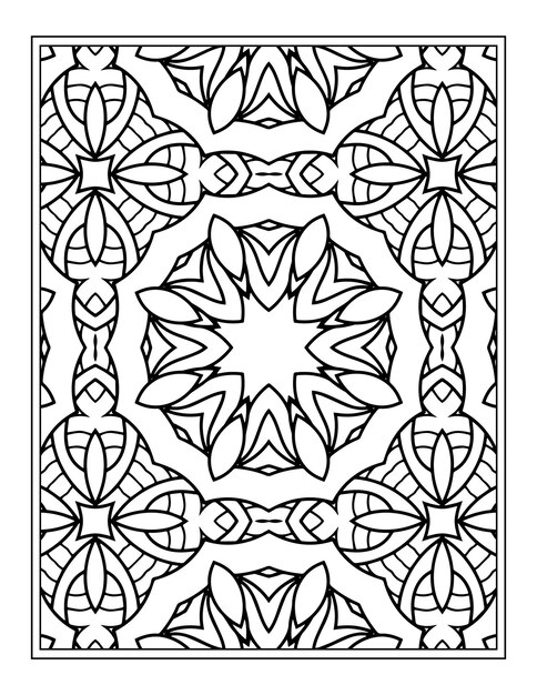 Dibujo de Flor Kdp para colorear para adultos