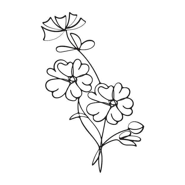 un dibujo de una flor con la palabra margaritas en él