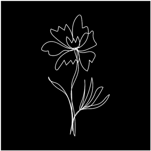 un dibujo de una flor que tiene la palabra diente de león en él