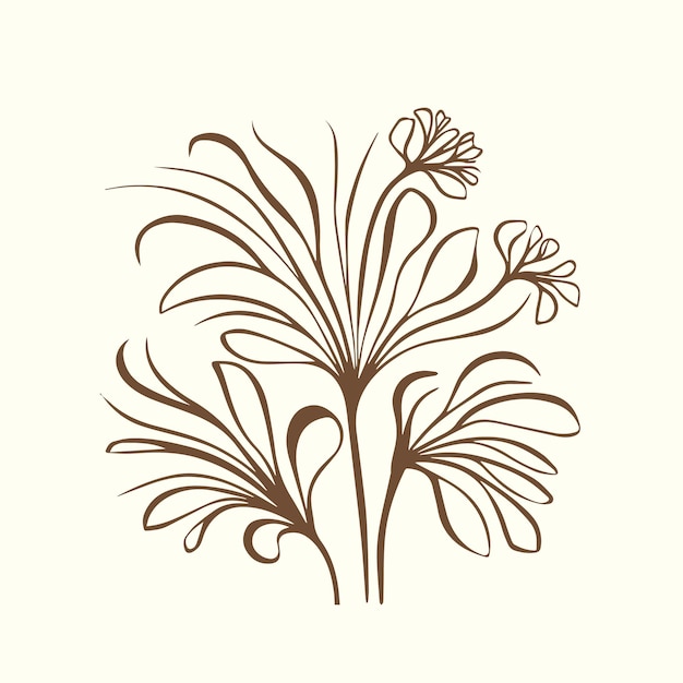 un dibujo de una flor con el título de lirio en él
