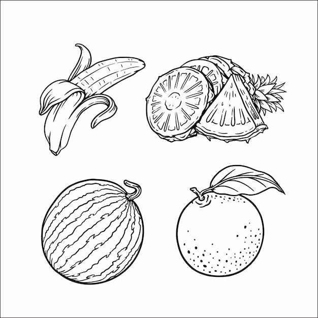 Dibujo de frutas 1713