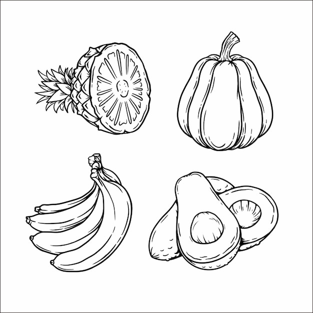 Dibujo de frutas 1716