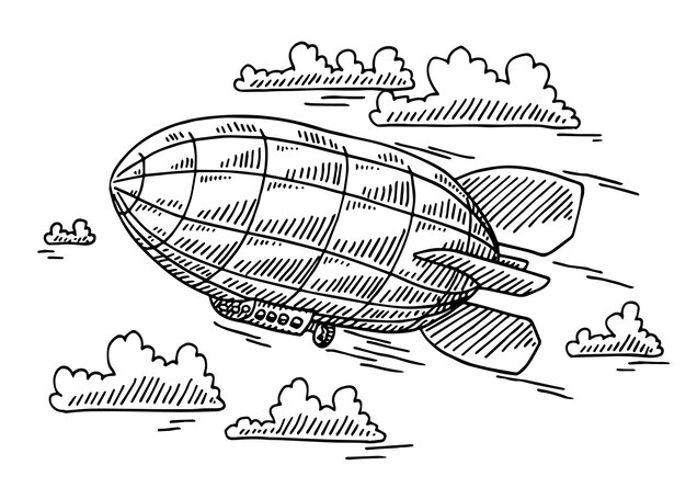 un dibujo de un globo de aire caliente con las palabras cita la palabra cita en él