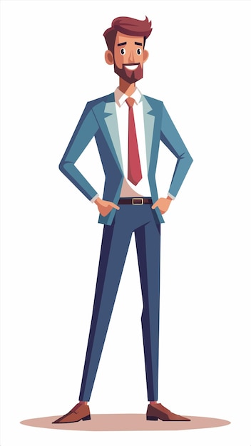un dibujo de un hombre con una corbata en el pecho