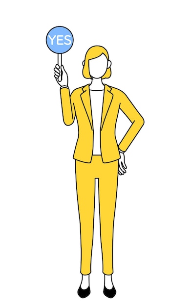 Vector un dibujo de un hombre en un traje amarillo con una pistola apuntando a la cámara
