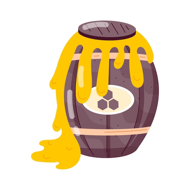 un dibujo de un huevo con un líquido amarillo en él
