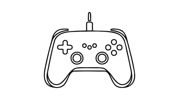 Un dibujo de línea continua de un objeto vectorial aislado hoja de arce