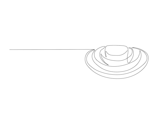 Dibujo de línea continua de una pila de cuencos Una línea de cuencos cuencos Arte de línea continua Contorno editable