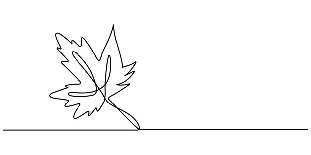 Dibujo de línea continua con trazo editable de una sola línea de una hoja