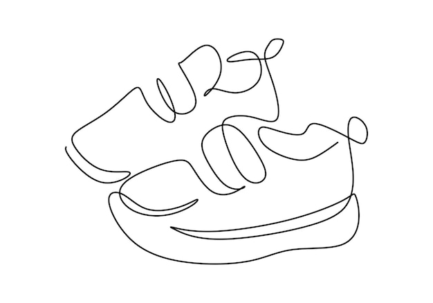 Un dibujo de línea de un libro abierto aislado sobre un fondo blanco