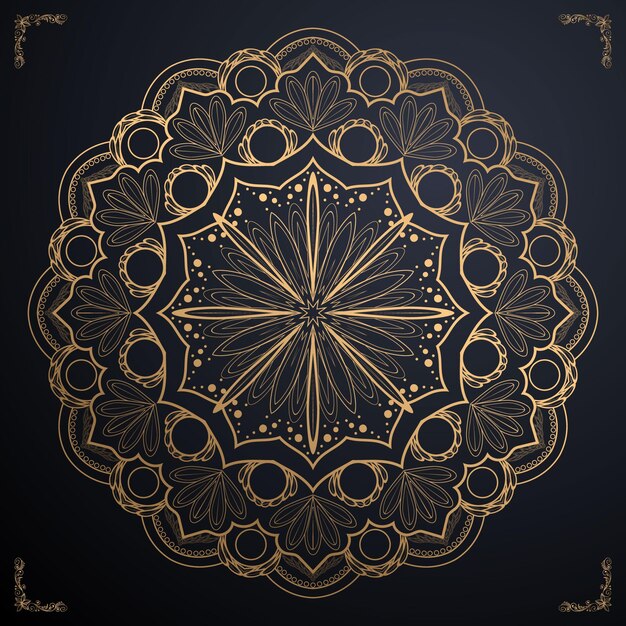 dibujo mandala tatuaje eps archivo descargar