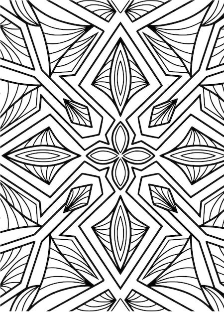 Dibujo de Mandela para colorear