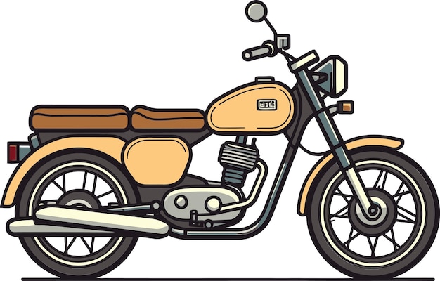 un dibujo de una motocicleta con la palabra Honda en él
