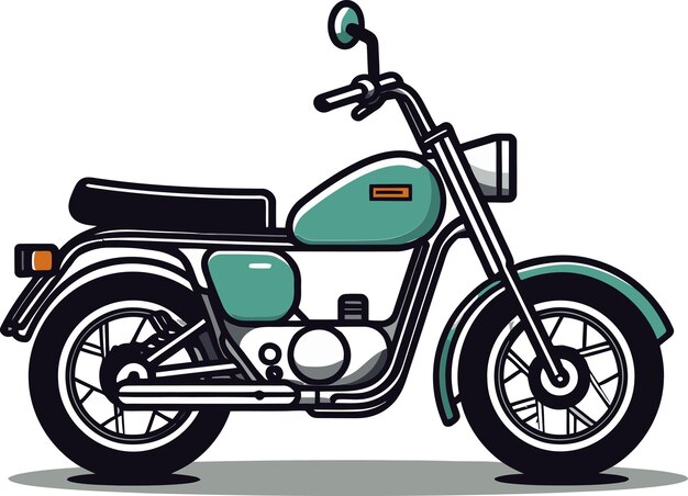 un dibujo de una motocicleta con la palabra scooter en él