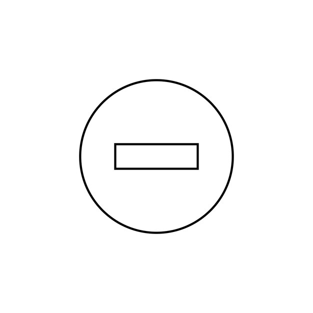 Dibujo de niños dibujados a mano Ilustración vectorial Señal de stop No hay señal de entrada Dibujos animados planos aislados