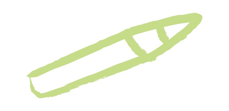 Vector dibujo de niños lineales a lápiz