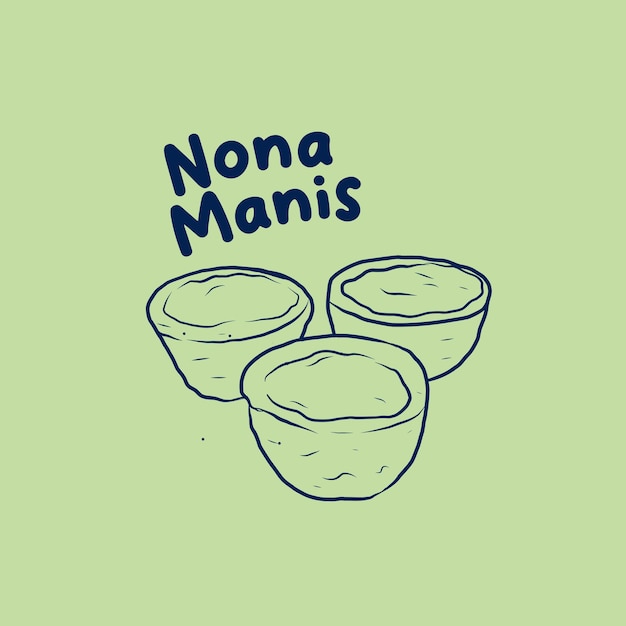 dibujo de nona manis