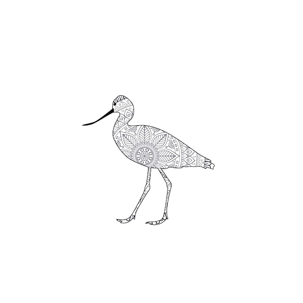 Dibujo de Números de animales para colorear
