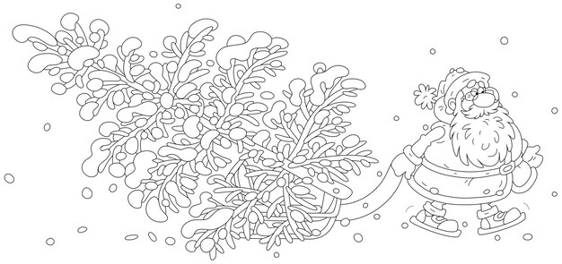 un dibujo de un pájaro en un árbol