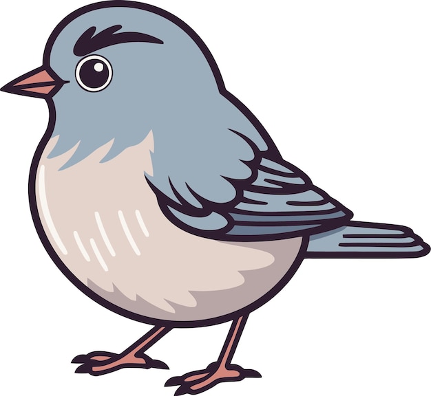 un dibujo de un pájaro con un fondo azul y gris