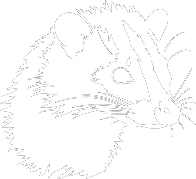 un dibujo de un pájaro con una pluma en él
