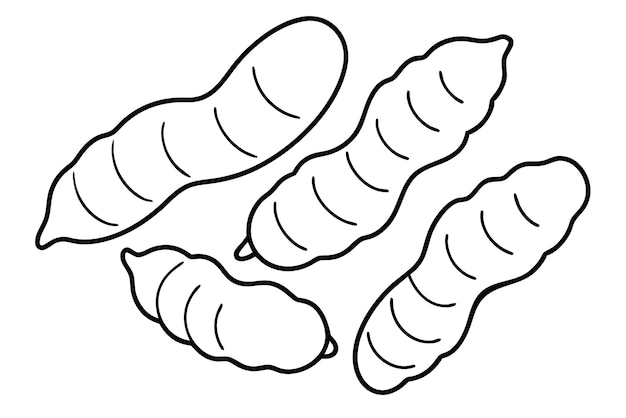 un dibujo de pan con las palabras " pan " en él