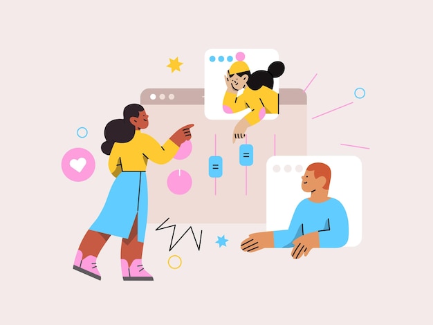 un dibujo de una pareja jugando un juego con la palabra en él