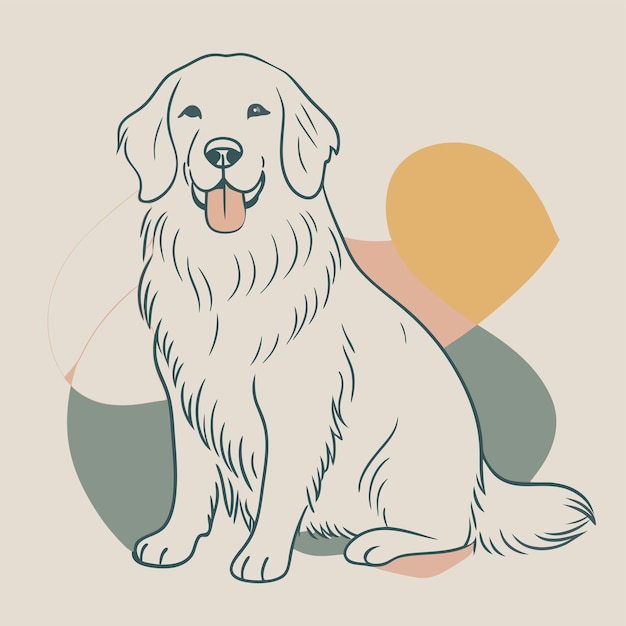 un dibujo de un perro con la palabra cita la palabra cita en él