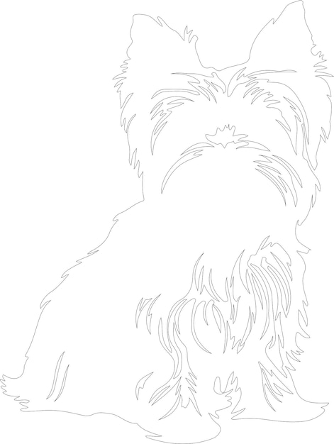 un dibujo de un perro que tiene un dibujado de un perro