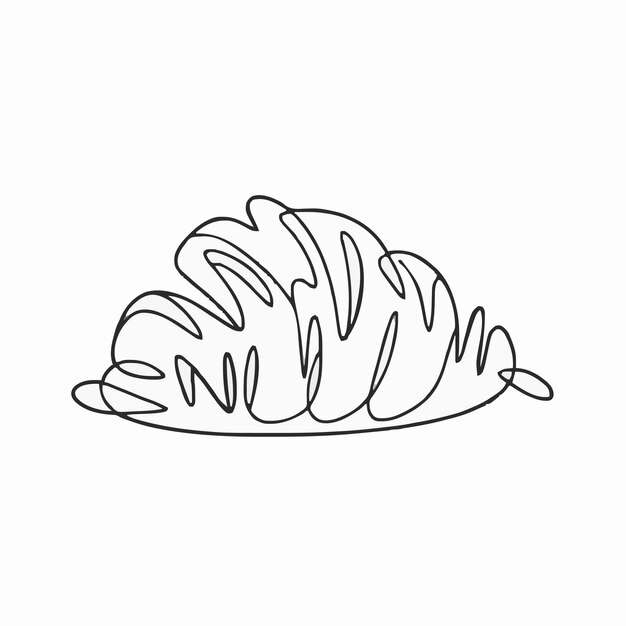 Vector un dibujo de un plátano con una imagen de un banano en él