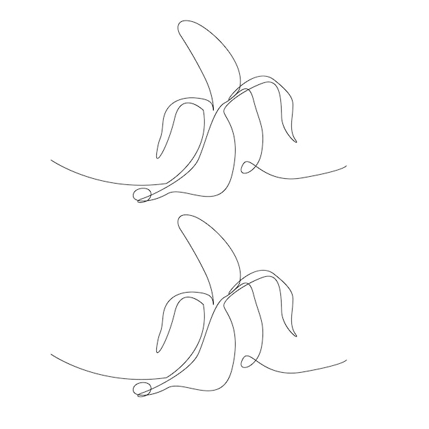 un dibujo de plátanos con las palabras plátano en él