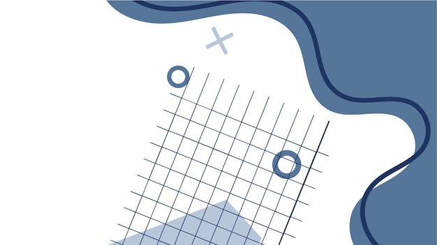 un dibujo de una regla con una línea azul y una cruz en ella