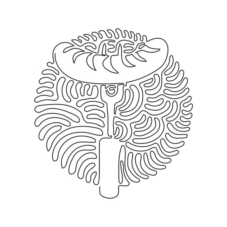 Vector dibujo de una sola línea, línea de salchicha a la parrilla y icono de glifo, vector gráfico de diseño de comida y barbacoa