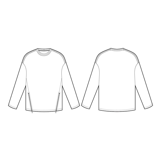 un dibujo de un suéter que dice quot t camisa quot