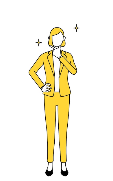 Vector un dibujo de un traje amarillo con una máscara en él