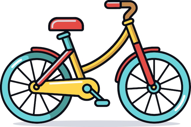 Vector dibujo vectorial del mecanismo de la rueda de la bicicleta ilustrado del casco de ciclista