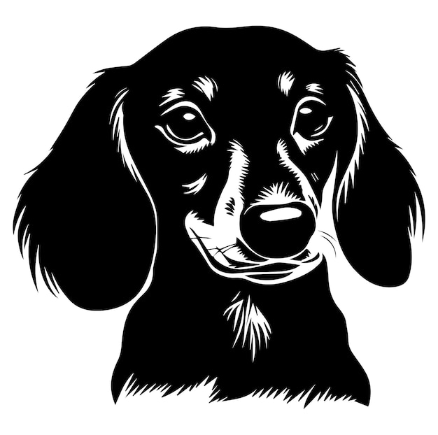 Dibujo vectorial de perro chihuahua