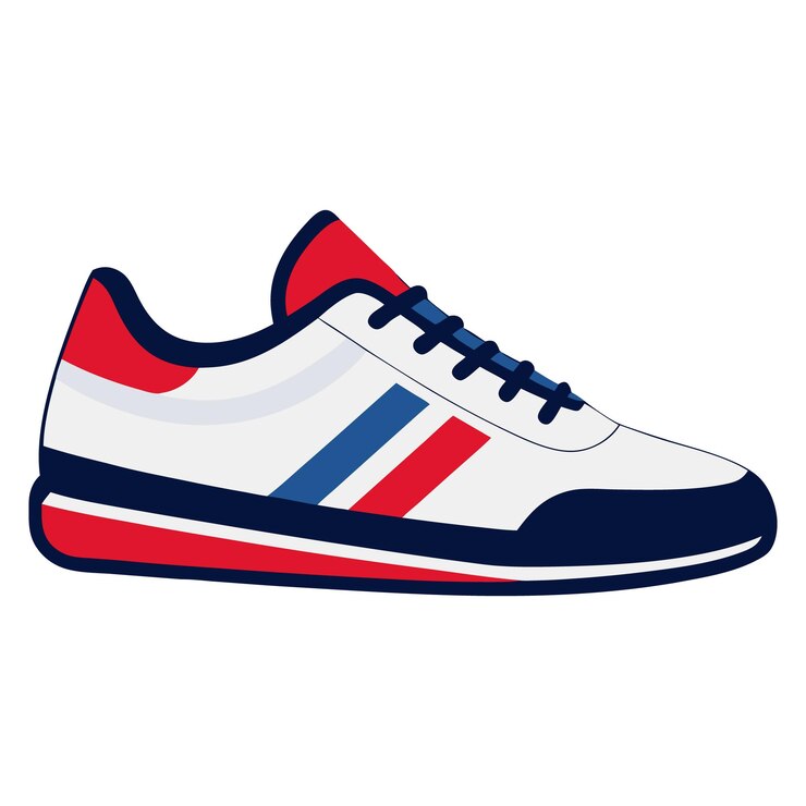 un dibujo de un zapato que tiene la palabra el nombre de la marca en él