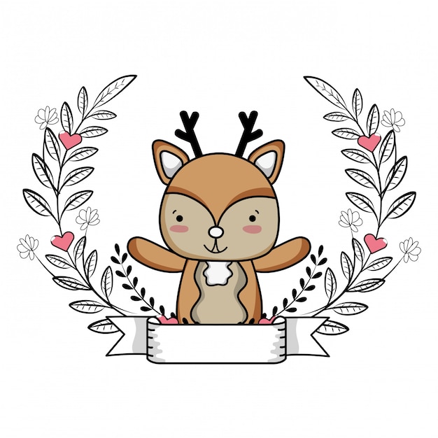 Dibujos animados de amor y animales