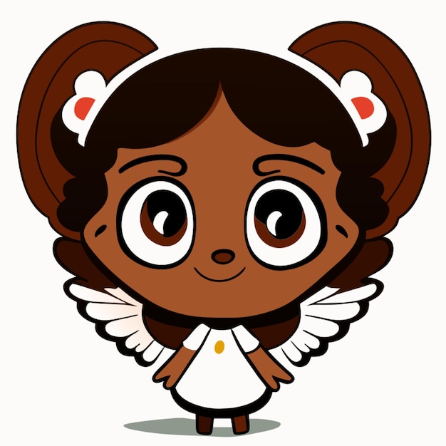 dibujos animados ángel vector ilustración dibujos animados