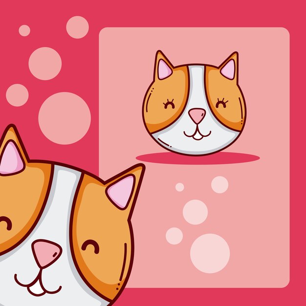 Dibujos animados de animales lindos