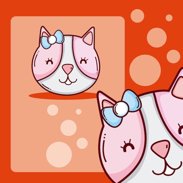 Dibujos animados de animales lindos
