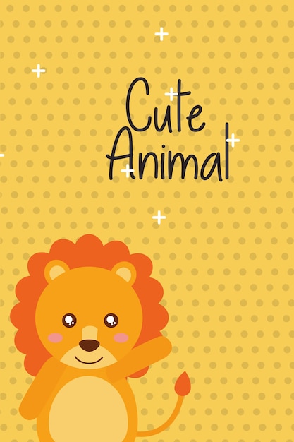 dibujos animados de animales lindos