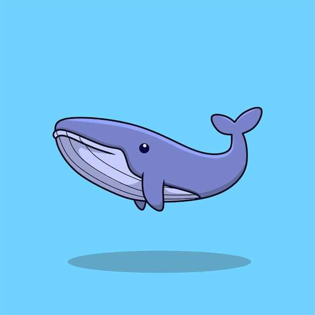 Dibujos animados de ballena