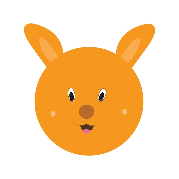 Dibujos animados de cerdo Clip Art aislado sobre fondo blanco