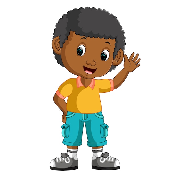 dibujos animados de chicos lindos
