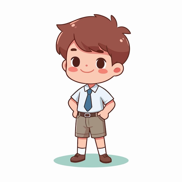 dibujos animados de chicos lindos
