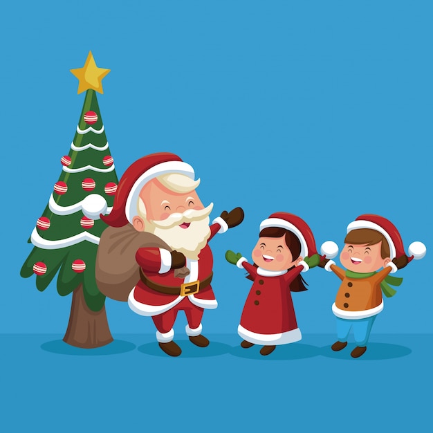 Dibujos animados feliz navidad