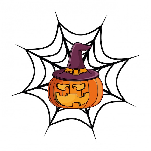 Dibujos animados de miedo de Halloween