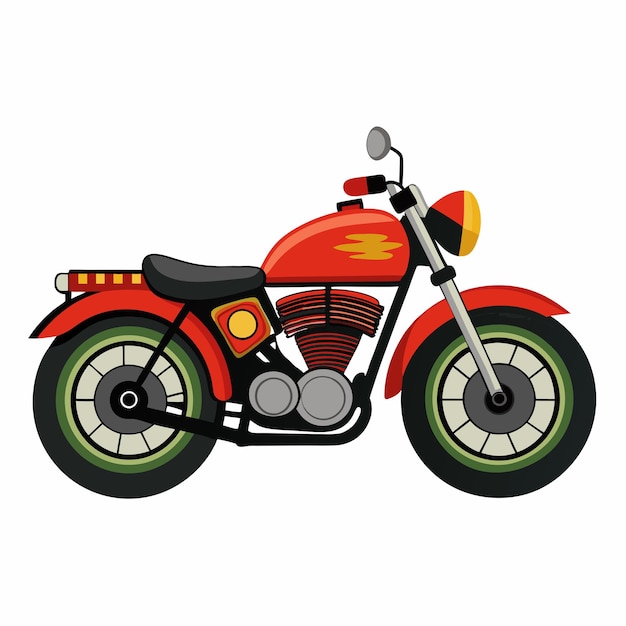 dibujos animados de motocicletas dibujos ilustrados